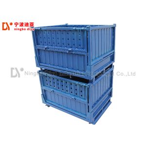 China Foldable Stacking Rack System , Adjustable Stackable Wire Mesh Cage wholesale