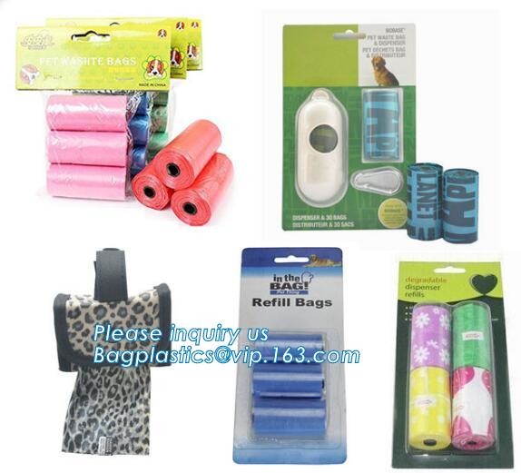 Biodegradable Pet Waste Bag for Dog Poop, Pet Product Biodegradable Dog Waste Bag/ Dog Poop Bag with Dispenser, bagease