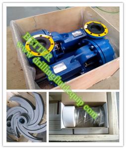 China BETTER Double Life 250 Centrifugal Pump and Casing Impeller Stuffing box Wear Pad hard iron casting on sale