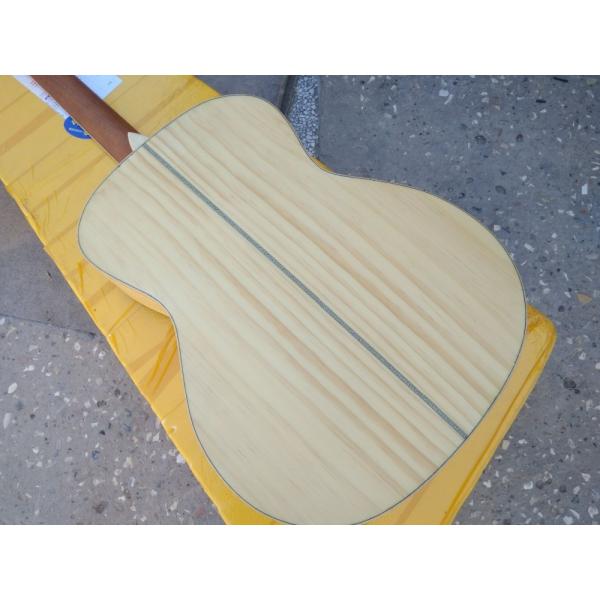 AAAA pine wood all Solid OM body style guitara 14 frets imported wood custom solid acoustic electric guitar