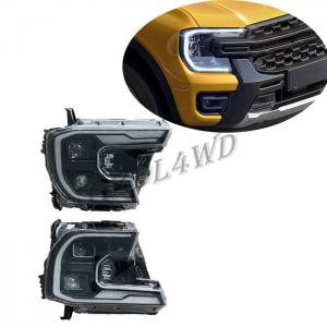 China Replacement Headlight Kits Abs 4x4 Driving Lights For Ford Ranger 2023 T9 Wildtrak Lamp wholesale