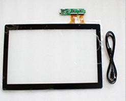 Quality Custom USB Interface 19 inch Glass Projected Capacitive Touchscreen Panel For Kiosk for sale