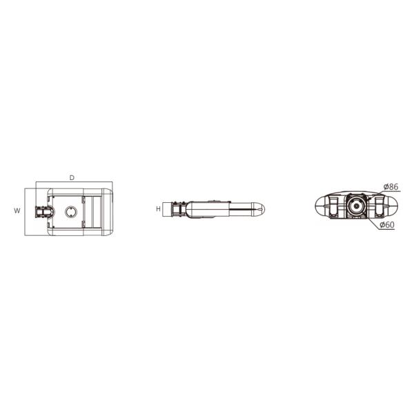22500 Lumens 150 Watt 277V Outdoor LED Street Lights