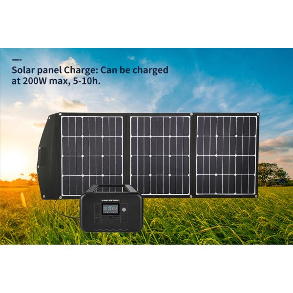 600w Charge Backup Camping Outdoor LiFePO4 Battery Energy System Supply Portable Solar Power Station