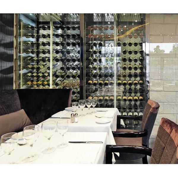 Coating Stainless Steel Bar Cabinet Waterproof Modern Wine Storage Cabinet