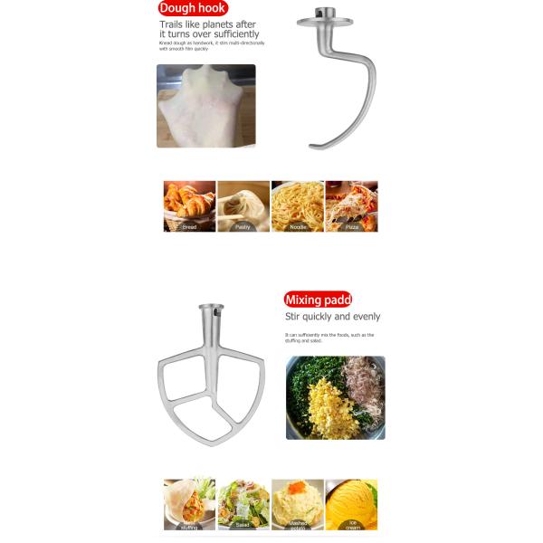 22KG Stainless Steel Multiple Color Spiral Kitchen Dough Mixer for Bread Beverage