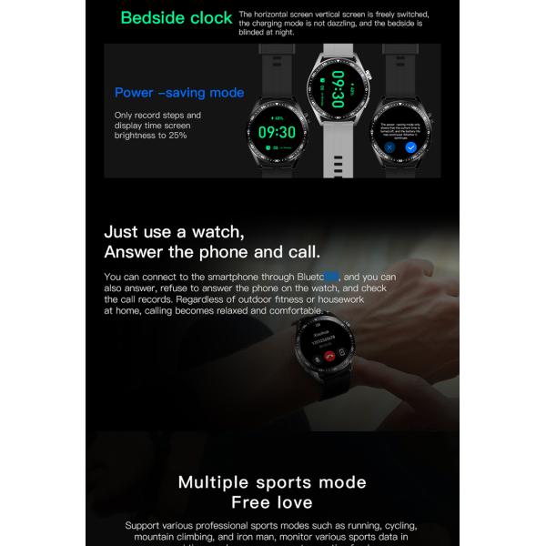 Pro Smart Watch Hombre Heart Rate Blood Pressure Health Monitoring NFC Pro Tracker Smartwatch for Women Men