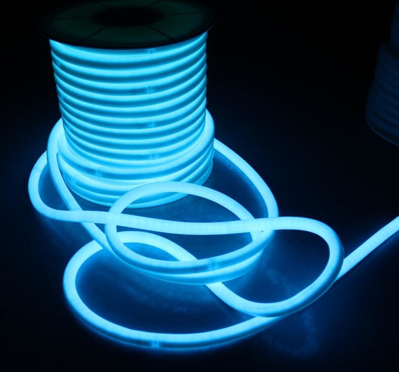 China 360 degree round shape flexible rgb led neon flex silicone neon-Flex Rope wholesale