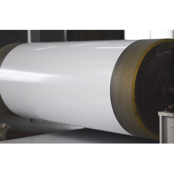 2 Metric Tons Coil Weight Color Coated Aluminum Sheet with Glossy White Finishing