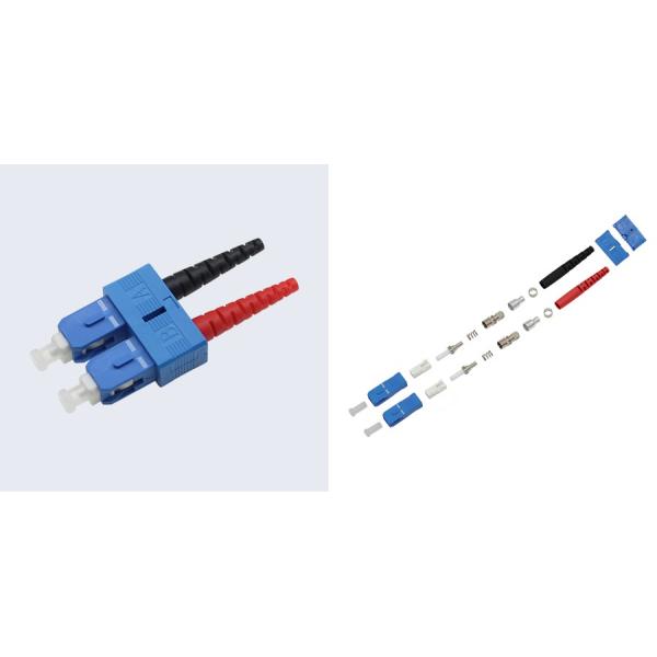 CATV Durable SC To SC Fiber Connector Compliance With IEC-61754