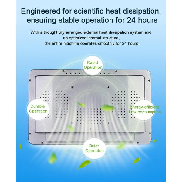 19 inch Embedded Industrial Display Terminal 1024*768 LCD Display Capacitive Resistive Touch Screen All in One Computer ﻿