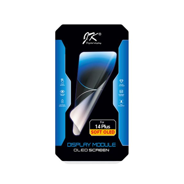 Factory Price JK Soft OLED LCD Screen Replacement with Touch Screen Digitizer for iPhone 14 Plus RoHS and CE Certified