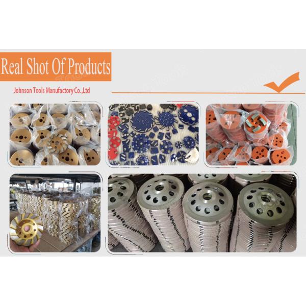 125mm M14 Ridgid SinteredConcrete Grinding Wheel For Rough Surfaces