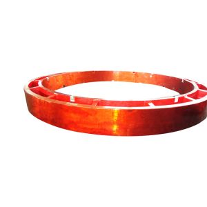 China Large Diameter 4000mm finish machining Internal Ring Gear Forging wholesale