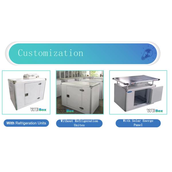 Mobile Cargo with Refrigeration Units,Refrigerated Box,Cold Chain Box,Portable Cold Storage Box