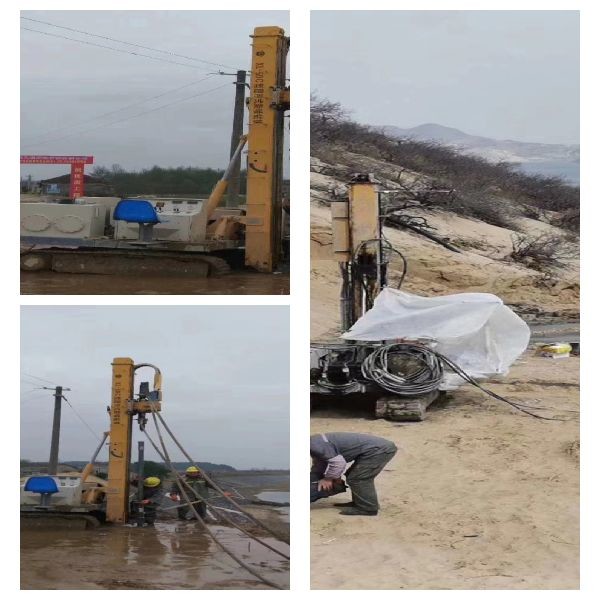 A Three-wing Bit and Crawler Chassis Loading Jet Grouting Drilling Rig for Dam Foundations in Pakistan