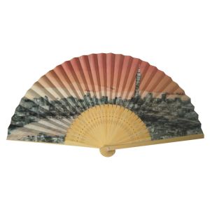 China Premium Chinese Foldable Fan Bamboo Large Hand Held Folding Fans wholesale