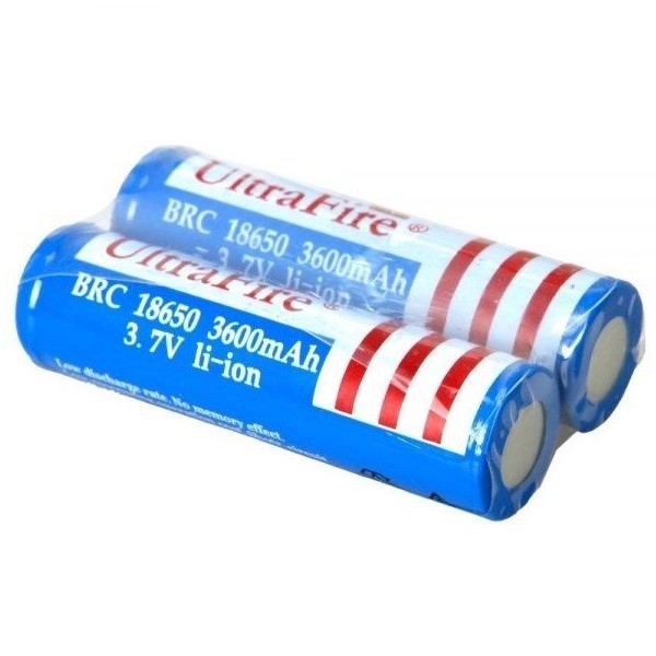 Quality UltraFire BRC 18650 3600mAh 3.7V rechargeable Li-ion battery for sale