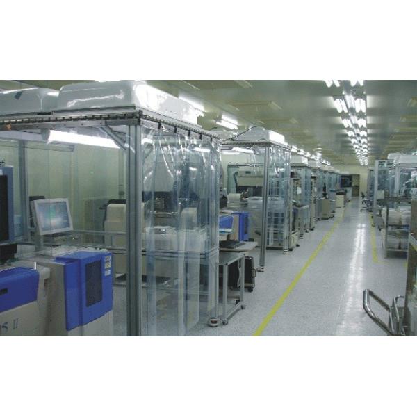 CE Class 1000 Prefabricated Soft Wall Cleanroom , ISO 6 12ft Mobile Clean Room