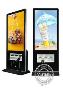 China Android 4G 5G Advertising Digital Signage Mobile Phone Wireless And USB Charging Station For Airport wholesale