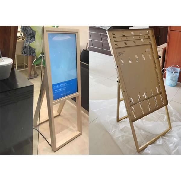 Free Standing 3840X2160 LCD Digital Signage 43 Inch Digital Signage Restaurant Menu
