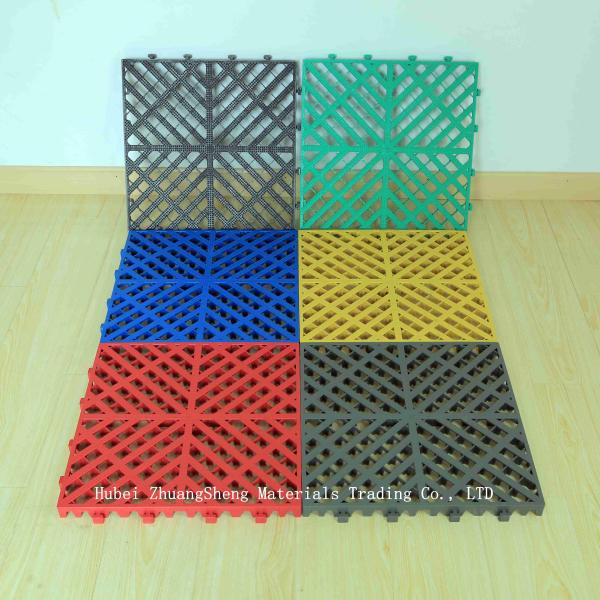 2.8mm Plastic Walkway Grating/ Plastic Permeable Floor / Car Wash Grille Floor / Bathroom Plastic Floor