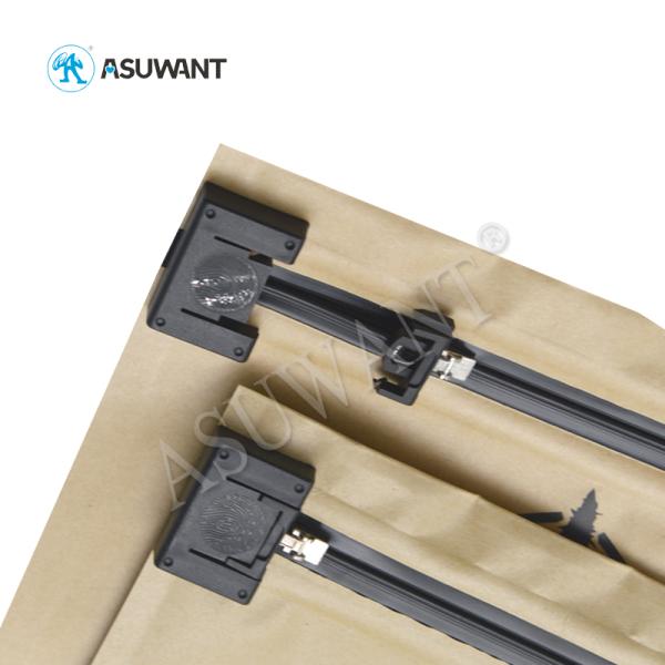 Custom Printed Aluminum Foil Kraft Paper Child Proof Zipper Mylar Bags Smell Proof For Marijuana