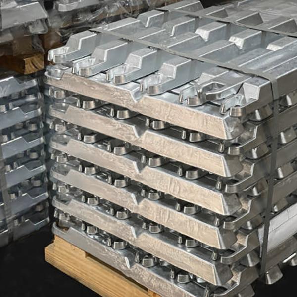 A7 Aluminium Ingot 99.7% Silvery White 8000 Series Free Avaliable