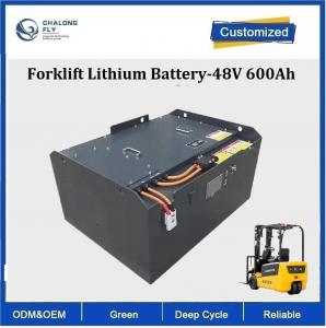 China CLF 48V600Ah LiFePO4 Lithium Battery Packs Lithium Iron Phosphate Battery For Toyota Heli Forklift AGV Robot Scooter wholesale