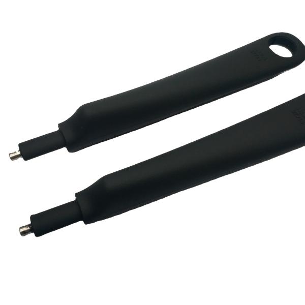 Quality Custom Silicone Metal Pot Handle Holder for Pans Black for sale