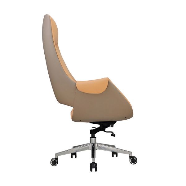 Ergonomic PU Leather Executive Office Desk Chair Set Luxury and Traditional Design for Conference Racing Room Wholesale