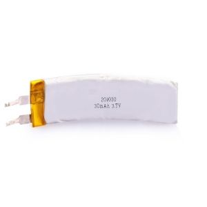 30mAh Curved Lithium Polymer Battery Bending Arc For Wristband