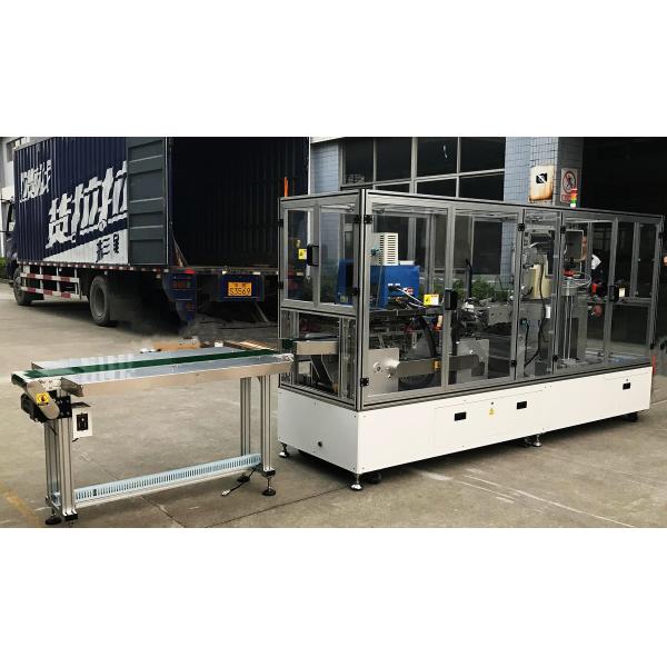 Touch Screen Operate Automatic Box Packing Machine Multifunctional CE Certificat