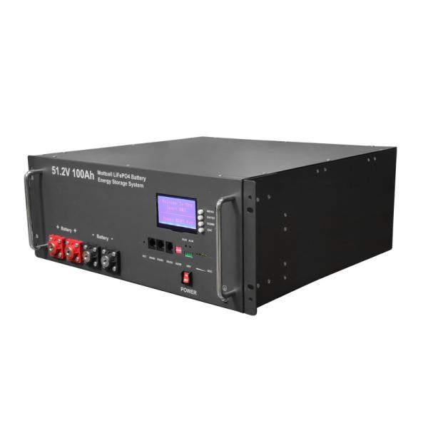 19" Rack Ess Efficient Customizable Home Energy Storage System For DC 51.2V Voltage