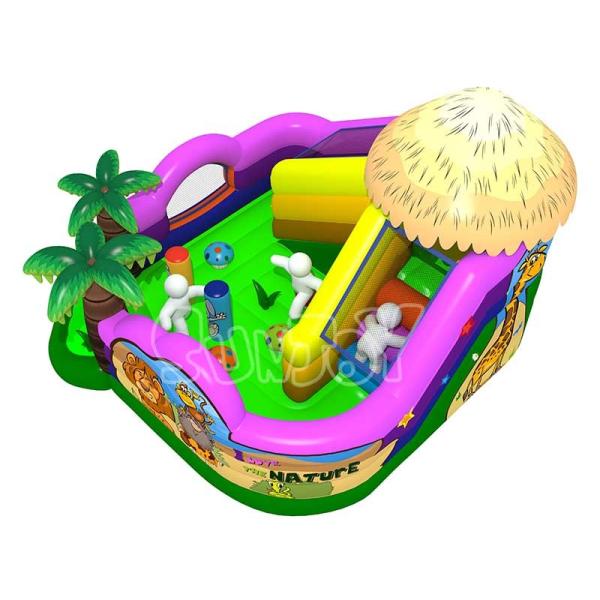 Waterproof Inflatable Play Park Jumping Castle For Party