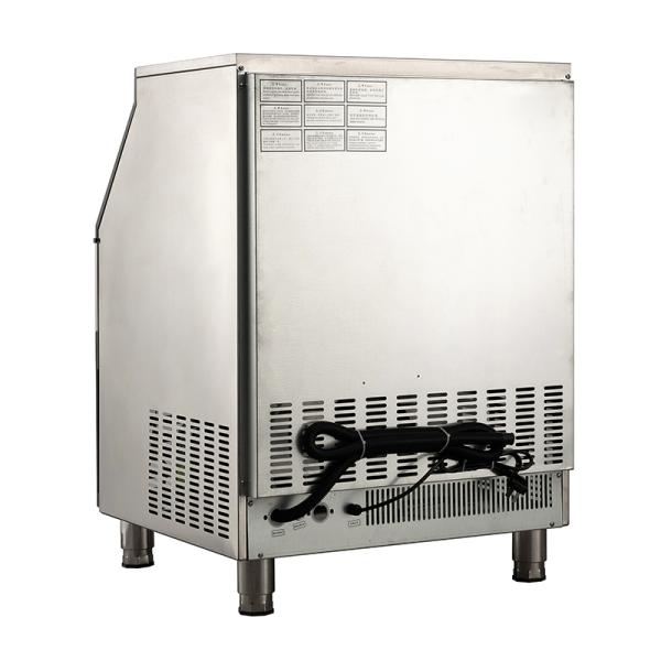 60KG Ice Storage Capacity Production Line Cube Ice Maker Machine for Building Material Shops