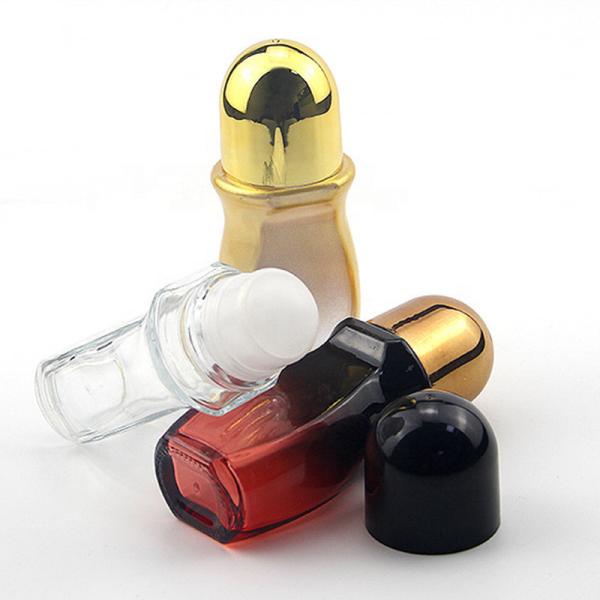 30ml Roller Ball Bottle Clear Transparent Perfume Bottle Food-Grade Glass Anti-Leak Rollerball For DIY Skincare