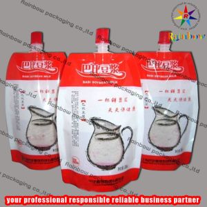 China Aluminum Foil Spout Pouch Packaging , Soybean Bag wholesale