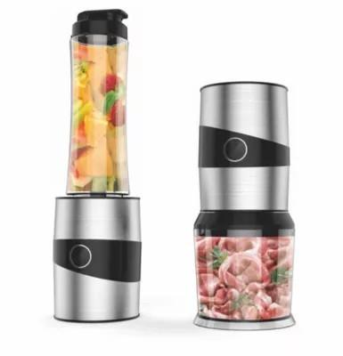 Quality 2 In 1 Multifunction Portable Smoothie Maker Blender With 500ml Chopper for sale
