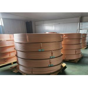 China clean surface Internally Grooved Copper Tubes Soft Annealing wholesale