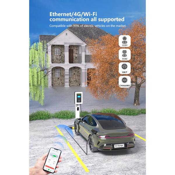 High Performance 20kW 30kW 40kW EV DC Charger Electric Vehicle Charging Pile DC Fast Charging Station