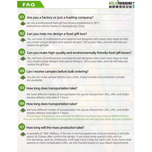 Biodegradable Bakery Dessert Pastry Cake Box Transparent Window Custom Printed