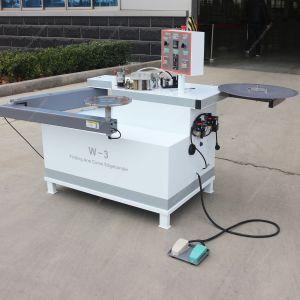 China Customized Logo Curve Automatic Edge Bander Banding Machine For Woodworking Industry wholesale