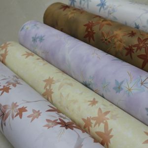 China Anti Flame Matte Embossed Self Adhesive PVC Wallpaper Textured Anti Fouling wholesale