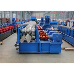 Highway Guardrail Roll Forming Machine Electrical Automatic Control 0 - 15000 mm