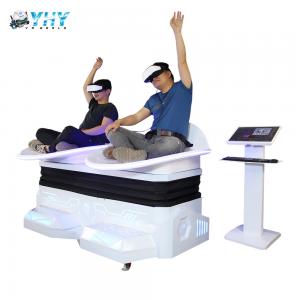 China Fibreglass Frame 3 Dof Movie Game 9D VR Cinema Roller Coaster Slide Simulator on sale