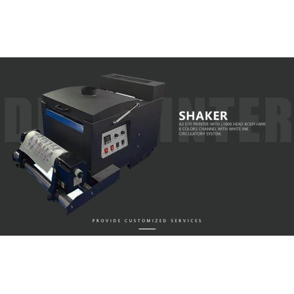Powder Shaker A3 Dtf Photo Printer BetterPrinter With Roller Wrapper And Heater