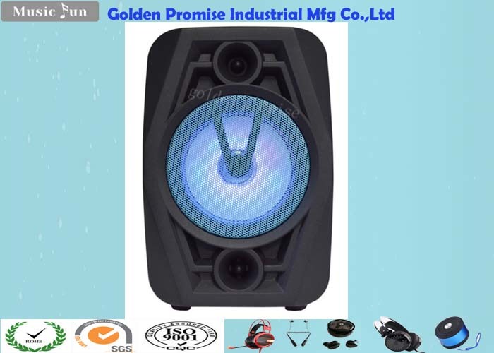 China 1200mA Battery Big Power Bluetooth Speaker Large Party Speaker With Led Lighting wholesale