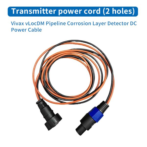Leidi RD8000/8100/8200/PCM Pipeline Detector Transmitter Power Cord Connection Battery Clamp Cable