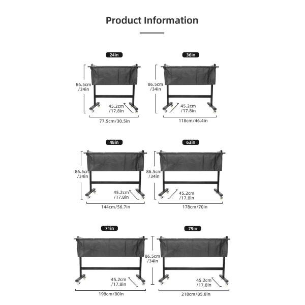 14 24 36 48 63 71 79inch Manual Paper Cutting Machine Multi Size Rotary Paper Cutter Trimmer with Stand